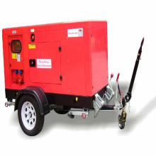 36kw 45kVA Trailer Soundproof Mobile Diesel Generator with ATS